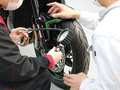 【来校型】kawasaki ZH2日常整備体験 のイメージ